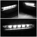 Auto Dynasty Compatible With Honda Accord 9th Gen Pair Of Chrome Housing Clear Lens Led Fog Light Bezels Switch