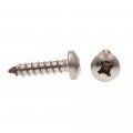 Prime-line Sheet Metal Screw Self-tapping Pan Head Phillips 14 X 1 In Grade 18-8 Stainless Steel Pack Of 100