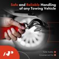 A-premium Pair 2 Front Tow Hooks Heavy Duty D-ring With Hardware Compatible Ford F-150 F150 2009-2021 Pickup Left And Right