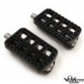 Httmt Mt216-127 X2-1 Pair Black Cnc Dominator Shifter Peg Compatible With H-d Dyna Touring Street Bob Fxdb Softail Slim