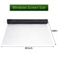 Window Screen Mesh 48 X 100 Replacement Screens Fors Fiberglass Window House Windows Door Patio Porch Blacscreen Mesh 48 X 100