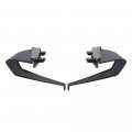Motorcycle Carbon Fiber Air Deflector Wing Kit For Ducati Monster 950 937 Sp Plus Front Fairing Aerodynamic Winglets Black 
