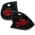 Spyder Auto Ford Focus Black Altezza Tail Light 
