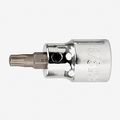 Torxplus Bit Socket 3 8 In Sq Drive Ip40 Crm-72 Tool Steel Precision Machined Bits With Chrome Plated Sockets Model 71681 