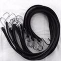 Lot Of 10 Pack 15 Epdm Rubber Tie Down Cord S Chrome Hooks Bungee Strap Rope Elastic 