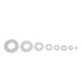 Eowpower 270pcs 8 Sizes Nylon Metric Sealing Washers Assortment Set 