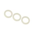 Engine Oil Drain Plug Gaskets For Mercury Cougar 1991 1992 1993 25 Pieces White Nylon 0 51 In Inside Diameter Replacement 