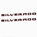 2019-2022 Oem 3pack Silverado Plus Ltz Emblems 3d Letters Badges Compatible With Red Line Genuine Parts 84300948 Glossy Redline