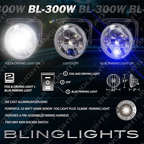 Blinglights Brand Fog Lights For 2014 2015 Nissan Rogue Select