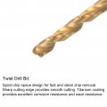 Uxcell 4-40 Unc Straight Flute Thread Tap And 2 3mm Twist Drill Bit Set Titanium Plated 6542 High Speed Steel Drilling Machine