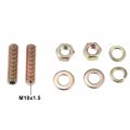 X Autohaux Polyurethane Transmission Mount Kit For Jeep Gm Oldsmobile Th350 Th400 1958-2002 Front Replace 7-1604-bl