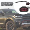 Wpt688 Hvac Blower Motor Resistor Connector Plug Wiring Harness Pigtail Replacement For 2004-2018 F150 Front
