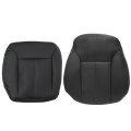 Front Driver Bottom Top Lean Back Leather Seat Covers Black For Mercedes-benz Gl320 Gl350 Gl450 Gl500 Gl550 2007 2008 2009 2010 
