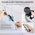Cartist Steering Wheel Coverbon Fiber Car For Men Women Anti-slip Comfortable Grip Durable Universal 99 Car Interior