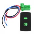 Fog Light Switch For Honda Car 5 Pin Black Plastic Push Button Civic Accord Crv