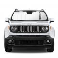 Ipick Image For Jeep Renegade Universal Fit Enforced Stand-up Auto Windshield Sun Shade At Standard Size 54 X 27 5