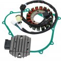 Stator Coil Rectifier Gasket For Yamaha Yfm400 Yfa Kodiak 400 2wd Yfm400fa 400 4wd Yfm450 Yfm45fx Yfm450fas Yfm45fxse Wolverine