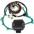Stator Coil Rectifier Gasket For Yamaha Yfm400 Yfa Kodiak 400 2wd Yfm400fa 400 4wd Yfm450 Yfm45fx Yfm450fas Yfm45fxse Wolverine