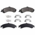 Rear Semi-metallic Brake Pads Fit For Silverado 1500 Gmc Sierra 2001-2006 Cadillac Escalade Avalanche 2002-2006 -4pcs
