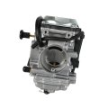 Carburetor And Intake Manifold For Yamaha Wolverine 350 1996 To 2005 Big Bear 1999 4x4 Yfm350 Atv Quad With Fuel Filter Extra 