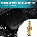 Uxcell Engine Coolant Hose Connector For Mercedes C-class 2002-2008 Clk Gl-class S-class No 0039970689