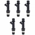 5pcs 2004-2007 Fits For Gmc Canyon Isuzu I-370 Hummer H3 Fuel Injector 12586684 25364984 25358575