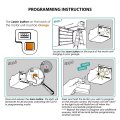 Garage Door Opener Fits For Compatible With 1997-2004 Liftmaster Chamberlain Sears Openers An Orange Red Learn Button On The