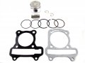 39mm Piston Kit For Gy6 50cc Atv Moped Scooter Go Kart Includes Ring Spring Pin And Head Gasket Set Roketa Jcl Taotao Sunl 