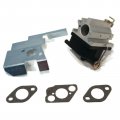 The Rop Shop Carburetor With Bracket And Gaskets For Rotary 13148 Oregon 50-649 50649 Carb