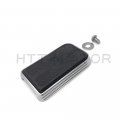 Httmt Chrome Gear Skull Brake Pedal Pad Compatible With H-d Street Glide Flhx Freewheeler Flrt