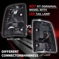 G-plus Red Lens Tail Lights W O Bulbs Compatibleith Dodge Ram 1500 2500 3500 2009-2010 Ram 2011-2018 Not Fit 2013-2018 Models W