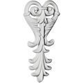 Ekena Millwork Onl04x03x01mo 4 8 Inch W X 3 7 H 1 2 P Monique Onlay White 