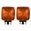 Turn Signal Light Set Front 2 Piece Mechanics Choice For 1997-2009 Chevrolet C7500 Kodiak