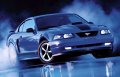 1999-2004 Mustang Grille Delete Kit With Running Horse Emblem