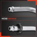 A-premium Automatic Transmission Oil Cooler Line Hose Assembly Compatible With Chevrolet Express 1500 00 Gmc Savana 2500