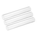 3pcs Clear Rigid Acrylic Pipe 25mm 0 98 Id X 30mm 1 18 Od 10 Round Polycarbonate Tube Plastic Tubing For Plumbing Lighting 