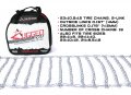 The Rop Shop Pair Of 2 Link Tire Chains With Tensioners For Polaris Atv Fits 22x11x10 Tires