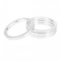 X Autohaux 4pcs Od 108mm To Id 87 1mm Aluminium Alloy Car Hub Centric Rings Wheel Bore Center Spacer
