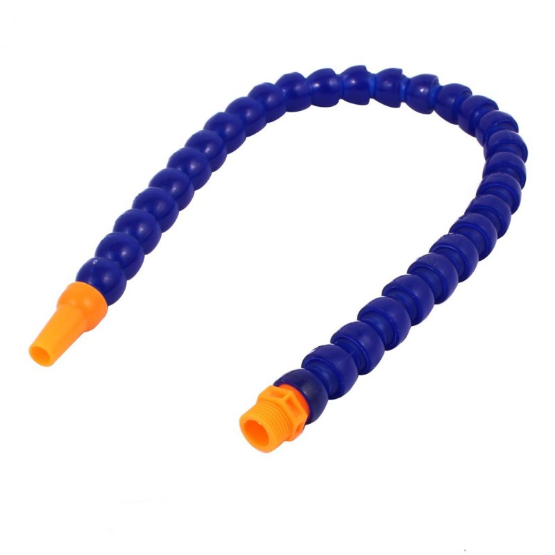 A Dp-3 57cm Length Flexible Tip Round Spout Oil Tube Coolant Hose Blue