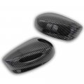Erush Carbon Fiber Print Door Mirror Cover Overlay Designed For 2008-2012 Accord 