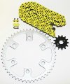 Fits Honda Crf230f 230 F Yellow Chain And Sprocket 13 49 110l