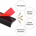 Uxcell Water Barrier For Sink 67 Inch Stopper Shower Blocker Kitchen Countertop Cooktop Bathroom To Keeps Wet And Dry