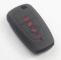 2 Pack Rubber Silicone 4 Button Smart Key Fob Cover Case For Ford Edge Bronco Ranger Escape Fusion Mustang Expedition Explorer