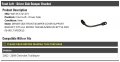 Front Left Driver Side Bumper Cover Bracket Compatible With 2002-2009 Chevy Trailblazer Except Ss And 2006-2009 Lt Models