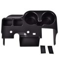 Center Console Cup Holder For Ford Super Duty Truck F250 F350 F450 F550 1999-2001 Black 