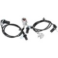 Abs Wheel Speed Sensor Left Right Rear Fit For 2003-2008 Infiniti Fx35 Fx45 Als789 2pcs