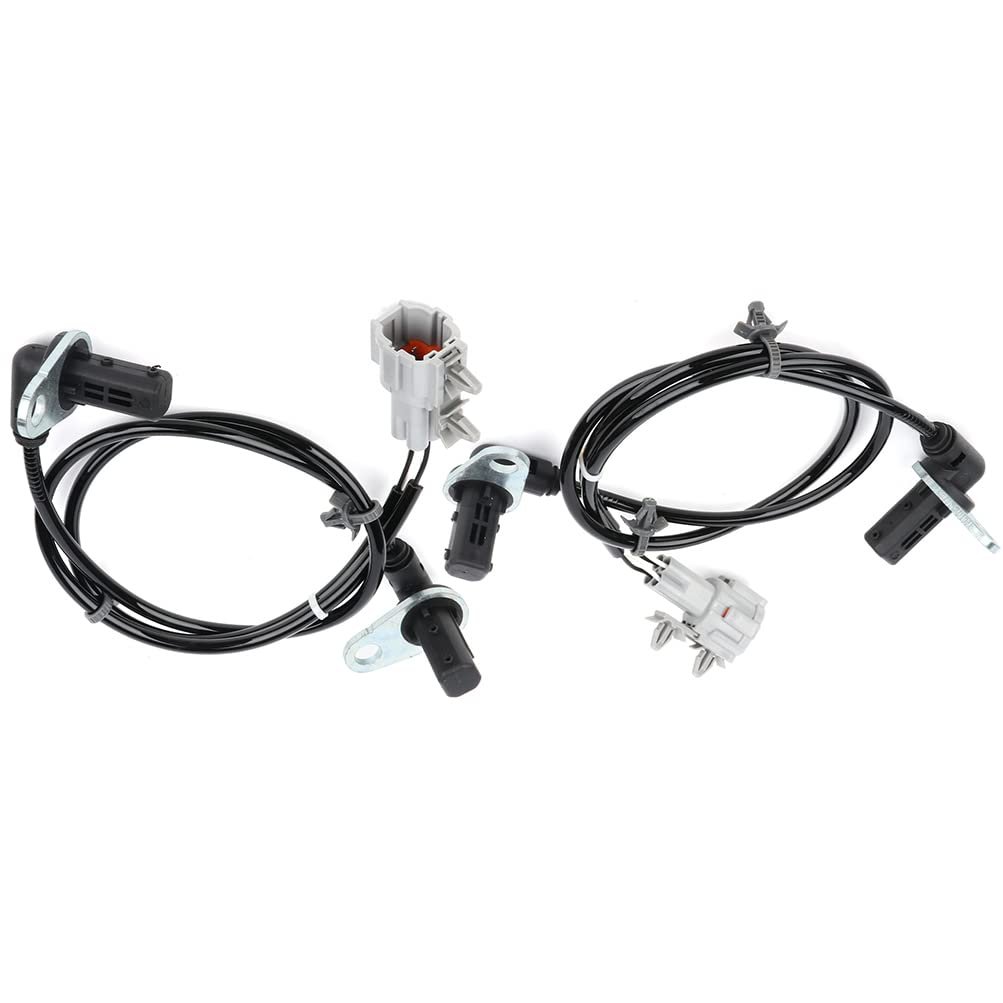 Abs Wheel Speed Sensor Left Right Rear Fit For 2003-2008 Infiniti Fx35 Fx45 Als789 2pcs