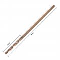 Uxcell 20pcs 1mm Twist Drill W Titanium Coated High Speed Steel Bit Hss-co M35 Cobalt For Copper Aluminum Alloy