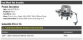 Front Wheel Bearing Hub Assembly With Abs Sensor 8-lugs Compatible 2001-2006 Chevy Silverado 2500 Hd 4wd