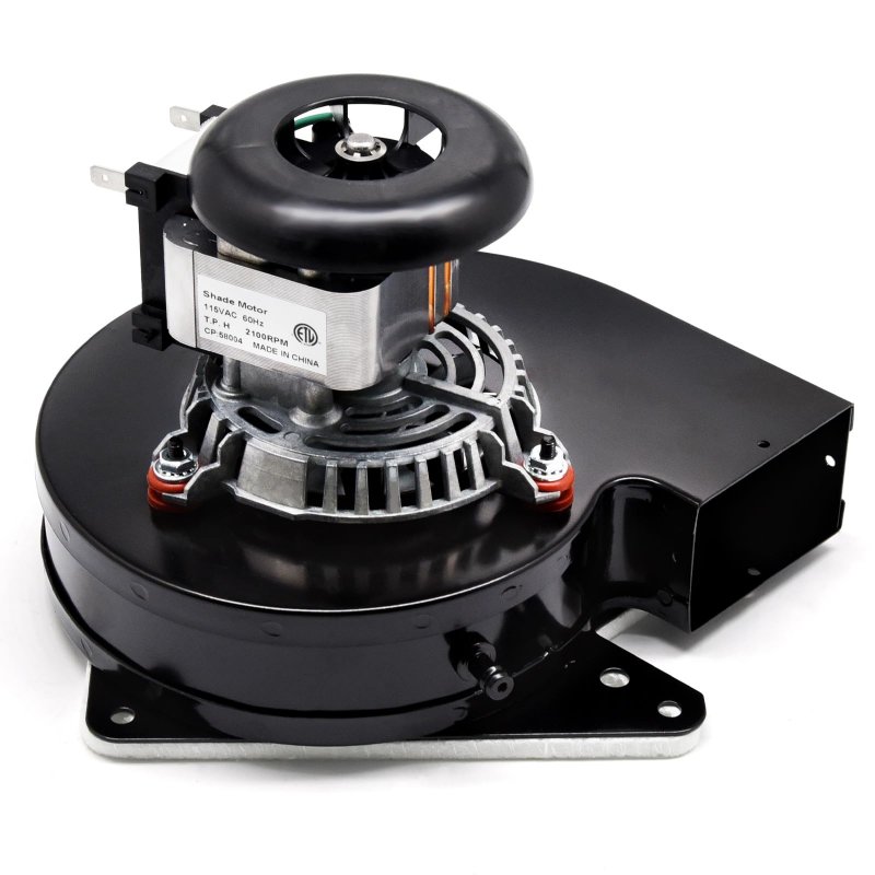 Criditpid Furnace Draft Inducer Blower Fan Motor Replacement For Jakel J238-112-11128 J238-112-11258 Goodman B1859005s B1859005